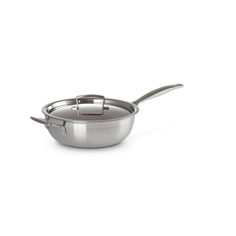 LOW STAINLESS STEEL, SAUCE PAN, 5QT