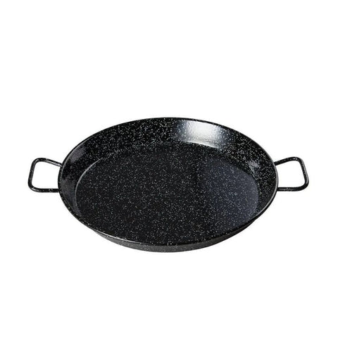 PAELLA PAN,ENAMELED CARBON, 23"IN