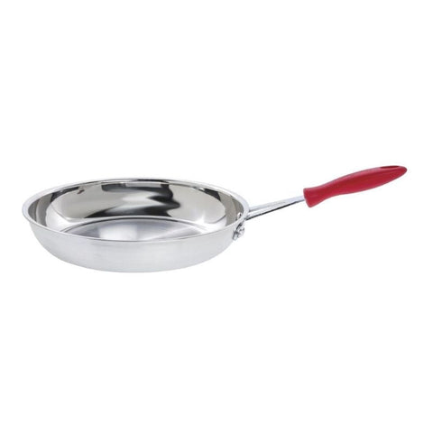 ALUMINUM PAN, 7"IN, RED