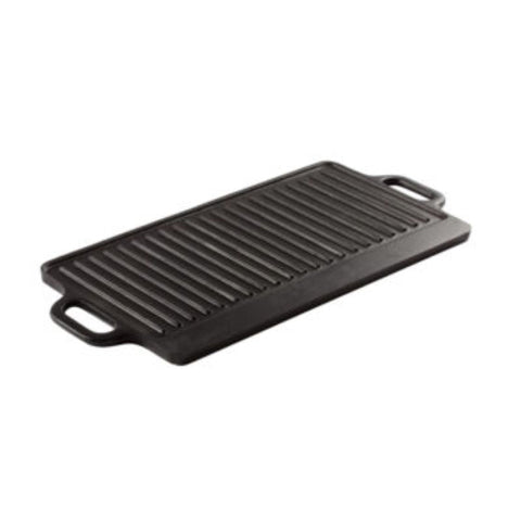 REVERSIBLE CAST IRON GRILL, 20″ X 9 1/2″