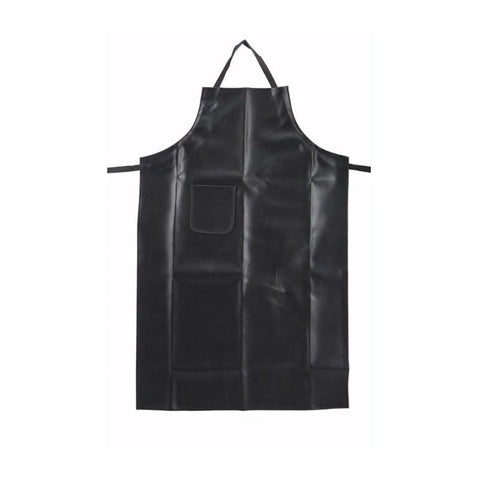 APRON,BIB, POCKET, BLACK