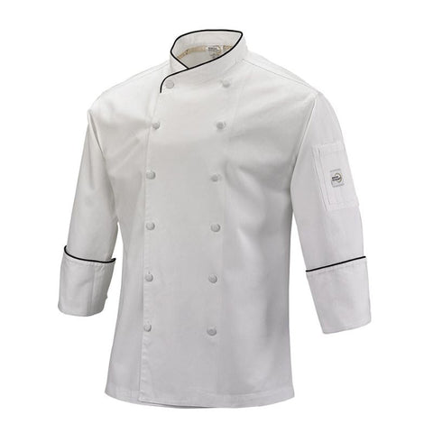 MEN'S CHEF JACKET, S, M,L, WHITE