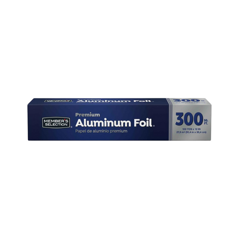 ALUMINUM FOIL, ROLL, 100 yd x 12"