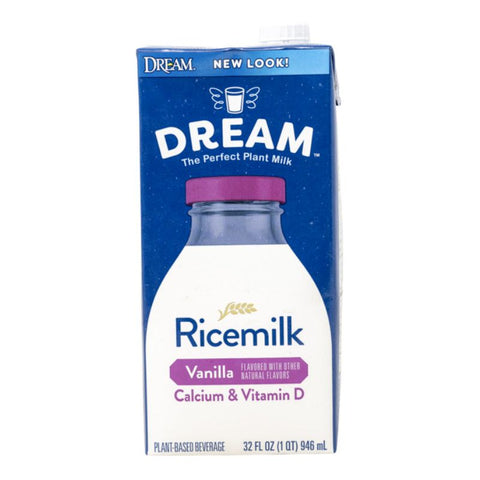 RICE MILK, VANILLA, 946ML