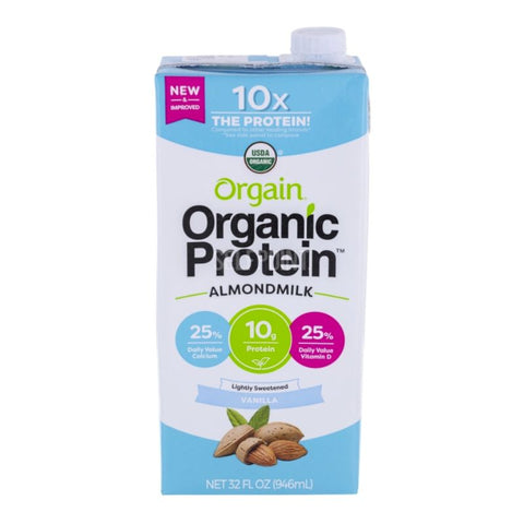 ALMOND MILK, ORGANIC PROTEIN, VANILLA, 946ML