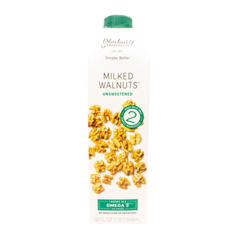 WALNUTS MILK, UNSWEETENED, 946ML