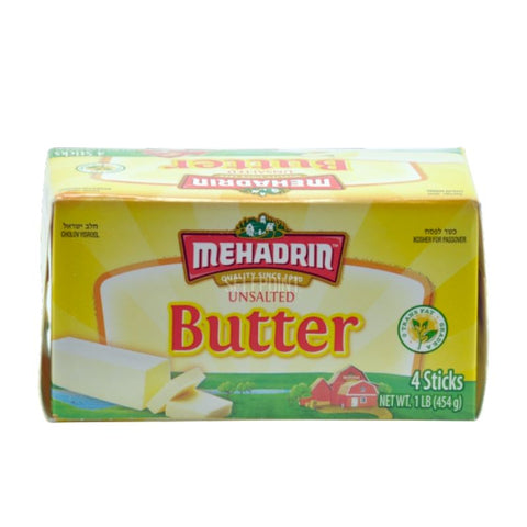 KOSHER, BUTTER, UNSALTED, 4 STICKS, 454G
