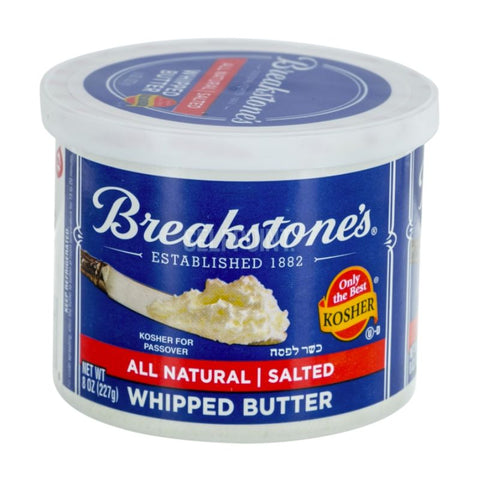 BUTTER, WHIPPED, SALTED, 8 0Z