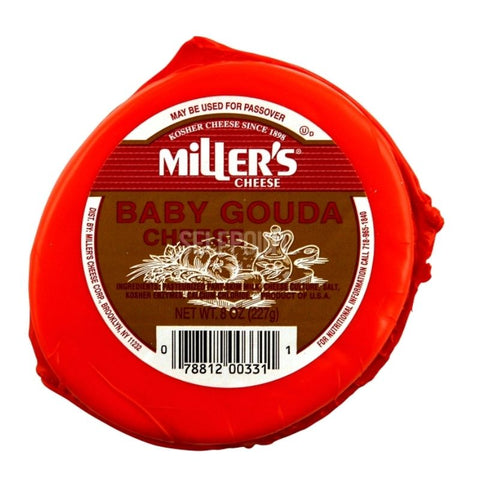 KOSHER, BABY GOUDA CHEESE, 227G
