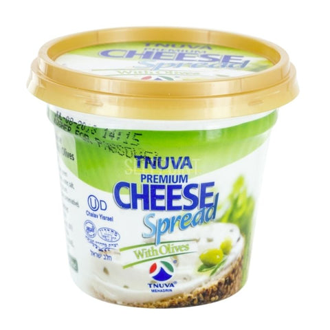 KOSHER, PREMIUM CREAM CHEESE, SPREAD WITH OLIVES, 255G
