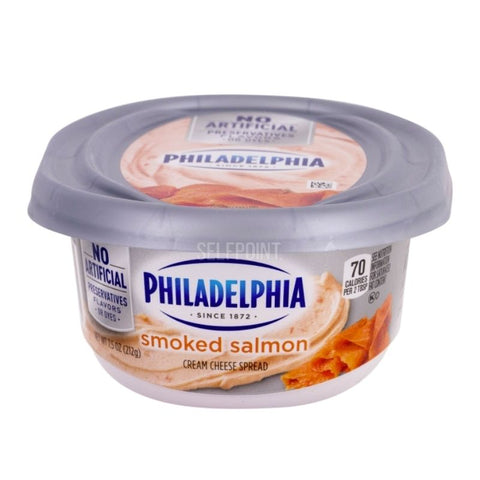 KOSHER, CREAM CHEESE, SMOKED SALMON, 198G