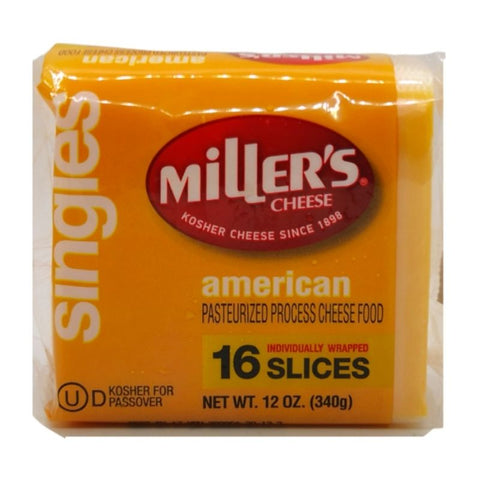 KOSHER, YELLOW AMERICAN CHEESE,PASTEURIZED, 16