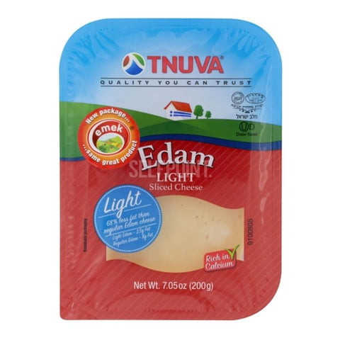 KOSHER, EDAM, SLICED,LIGHT, 200G