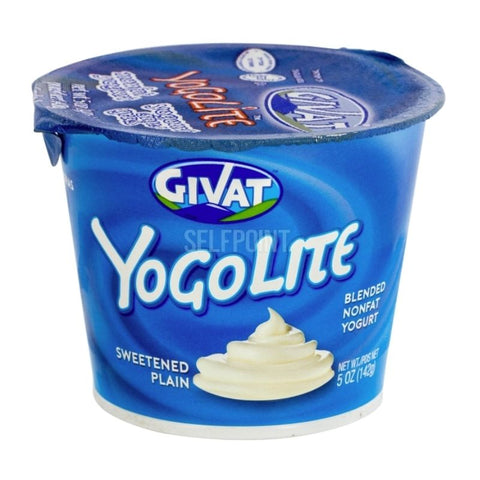 KOSHER, YOGOLITE, SWEETENED PLAIN, 5 OZ