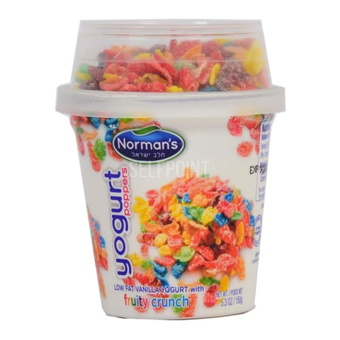KOSHER, YOGURT POPPERS, FRUTY CRUNCH, 5.3 OZ