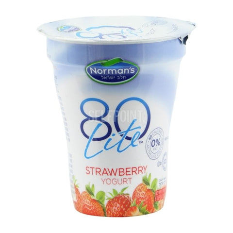 KOSHER, STRAWBERRY YOGURT LITE, 6 OZ