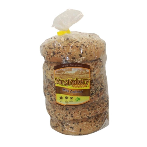 KOSHER, BAGELS ASSORTED FLAVORS, 5CT