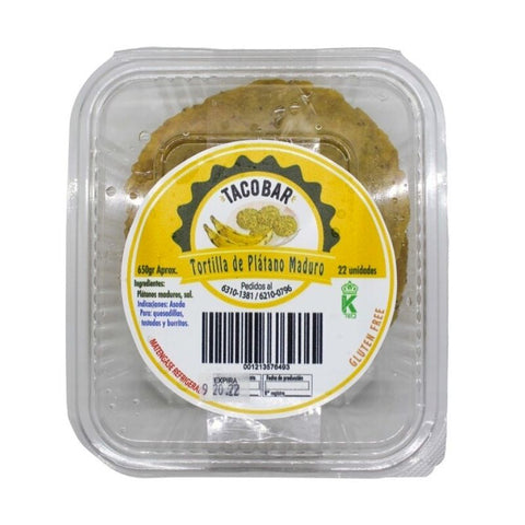 KOSHER, PLANTAIN TORTILLA, 650G