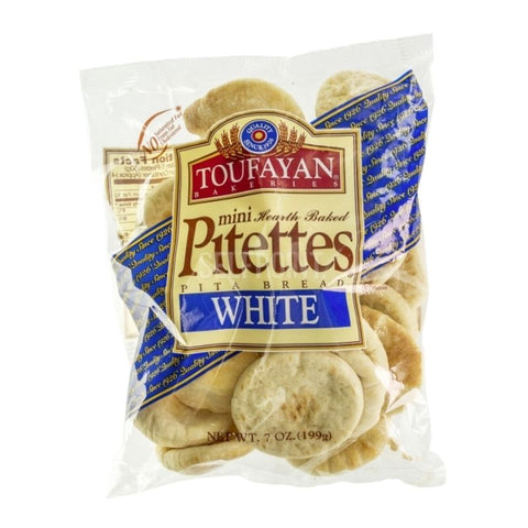 KOSHER, MINI PITETTES, PITA WHITE