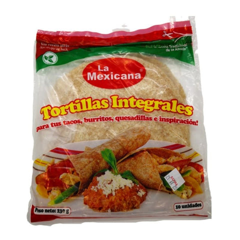 KOSHER, WHOLE FLOUR TORTILLA