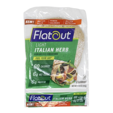 KOSHER, FLATBREADS LIGHT, ITALIAN HERB