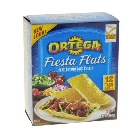 KOSHER, TACO FALT BOTTOM SHELLS, 12 CT