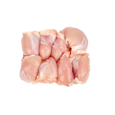 KOSHER, CHICKEN THIGHS, BONE IN, SKIN OFF, KOSHER,
