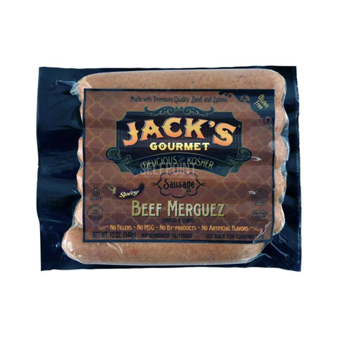 KOSHER, BEEF MERGUEZ, SAUSAGE, 340G