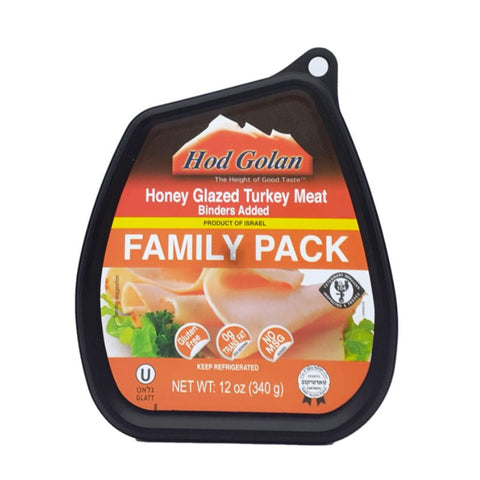 HONEY GLAZED, TURKEY, BREAST, SLICED,FAMILY PACK, 340G