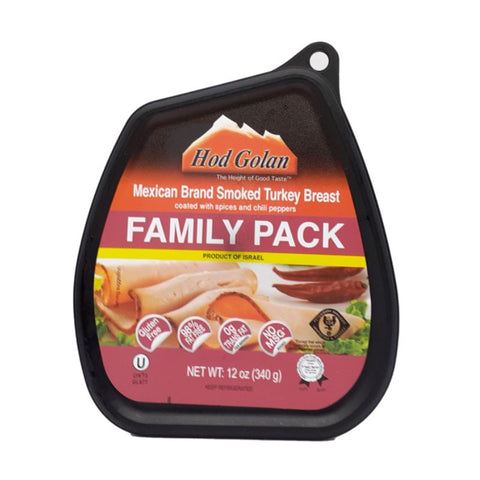 MEXICAN STYLE, SMOKED TURKEY, FAMILY PACK, 340G