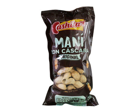 NUTS, PEANUTS, IN SHELL, UNSALTED, 226G