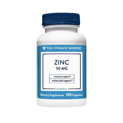 ZINC, 50MG, 100 CAP